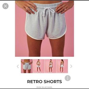 NIKKI B X GYMSHARK Retro Short Dusk Blue